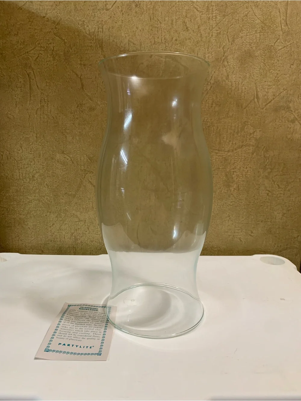 Partylite 12” Hurricane Shade Globe P6094 NEW in Box